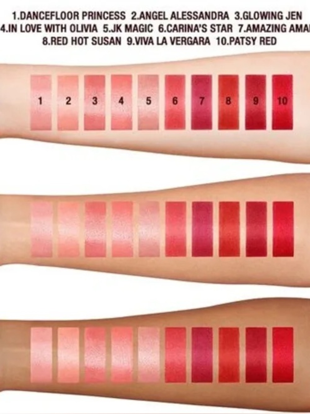Charlotte Tilbury Hot Lips 2 Lipstick Matte Revolution PATSY RED, SEALED NIB NEW - Picture 4 of 10